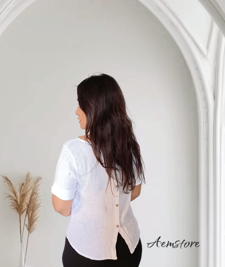 Camicia di lino 100%