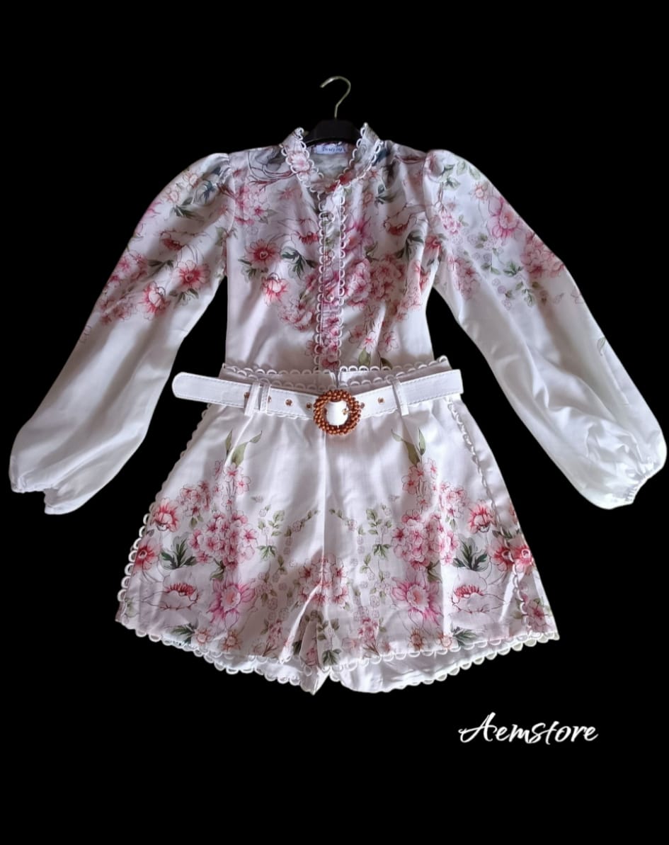 Completo a tema floreale