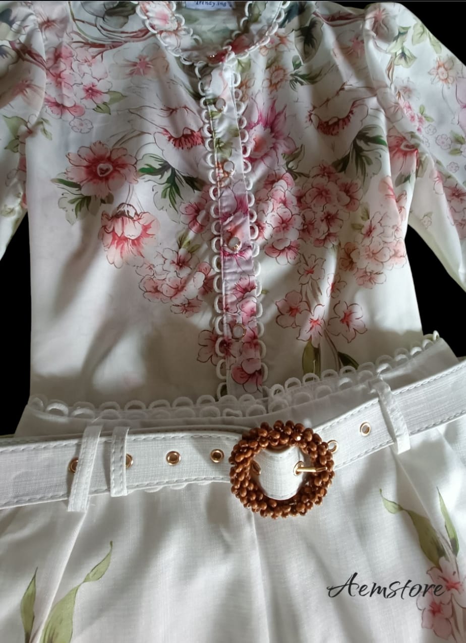 Completo a tema floreale