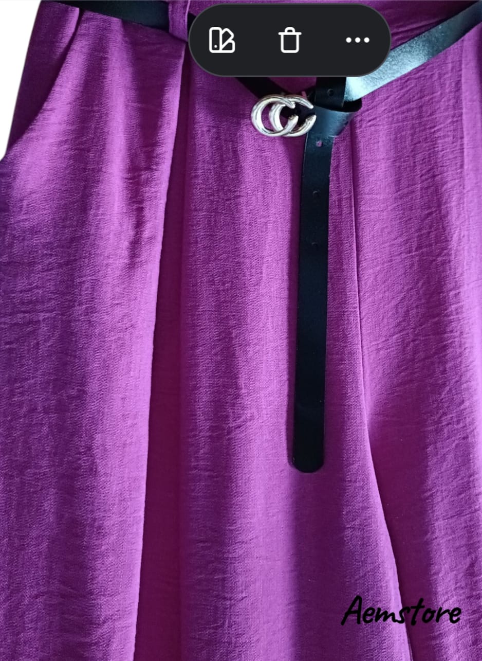 Pantaloni a gamba larga