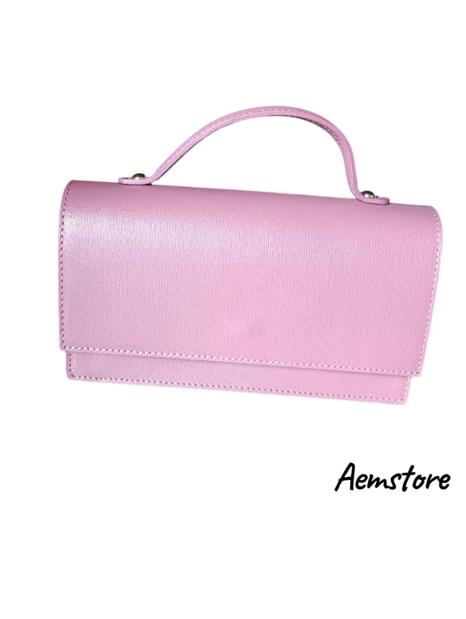 Borsa a bauletto vera pelle