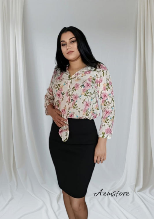 Camicia floreale
