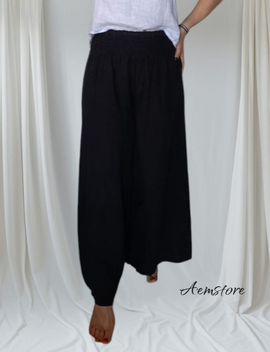 Pantaloni di lino