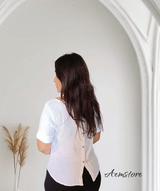 Camicia di lino 100%